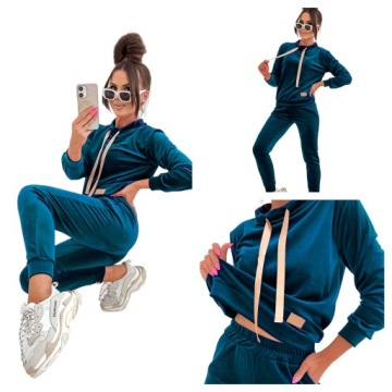 DRES DAMSKI KOMPLET WELUROWY rXL PRODUKT POLSKI