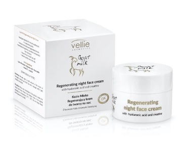 VELLIE KOZIE MLEKO - REGENERUJĄCY KREM NA NOC 50ml