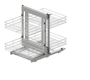 KOSZ CARGO MAGIC CORNER CLASSIC 1200 CHROM REJS