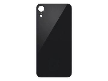ЧЕРНАЯ ЗАДНЯЯ КРЫШКА APPLE IPHONE XR BIG HOLE (CE, КОРЗИНА) - 1 ЭЛЕМЕНТ