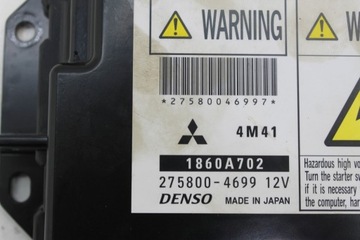 JEDNOTKA MOTORU MITSUBISHI PAJERO IV (V8_W V9_W) 1860A702 3.2L DIESEL