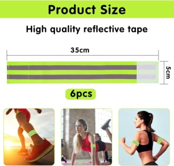 СВЕТООТРАЖАЮЩИЕ ЛЕНТЫ ДВОЙНЫЕ ЛЕНТЫ-ВЕЛКРО 6 ШТ.