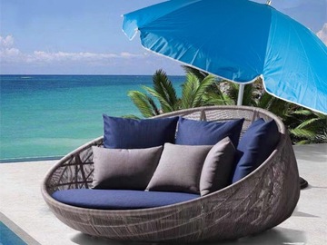 БОЛЬШОЙ ПЛЯЖНЫЙ ЗОНТ, САД, УФ-ФИЛЬТР, СКЛАДНОЙ, 210 см