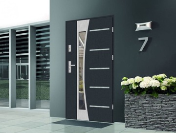 ПОЛЬСКИЕ НАРУЖНЫЕ ДВЕРИ INOX14 ZD 72MM 90CM 90TKI UD 1.3 ЧИСТЫЙ ВОЗДУХ