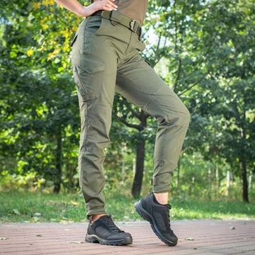 Spodnie damskie bojówki M-Tac Aggressor Lady Flex - Army Olive 28/28