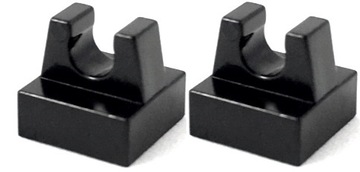 20676a LEGO 2555 12825 255526 6030718 - płytka 1x1 klip - czarny - 2szt