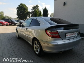 Mercedes Klasa C W203 Coupe W203 1.8 (C 180 Kompressor) 143KM 2005 Mercedes C 180 1.8Compresor 143KM Klimatronic Alu, zdjęcie 6
