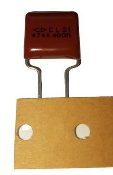 Kondensator poliestrowy 470nF 400VDC 20 szt.
