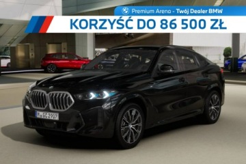 BMW X6 G06 SUV Facelifting 3.0 40i 381KM 2026 BMW X6 xDrive40i, Dostępny od ręki!