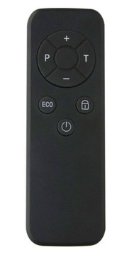 Panel grzejnik z pilotem WIFI 600W czarne szkło