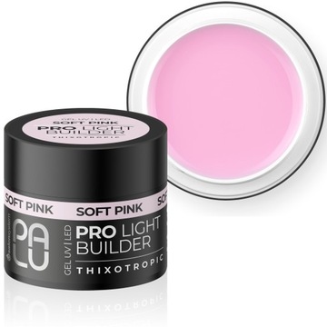 PALU Гель наращивающий BUILDER SOFT PINK 45г гель наращивающий УФ гель для ногтей