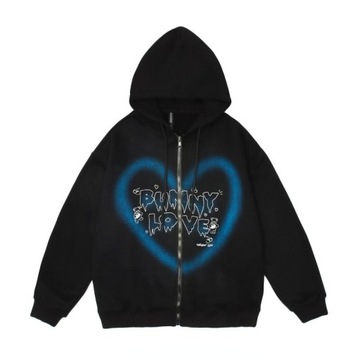 BLUZA DAMSKA HARAJUKU GOTH GRUNGE PUNK GOTYCKA M