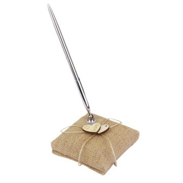 СВАДЕБНАЯ ГОСТЕВАЯ КНИГА ДЖУТОВАЯ ПОДСТАВКА УКРАШЕНИЯ РУЧКА ДЕРЕВЕНСКИЙ РЕЗЮМЕ