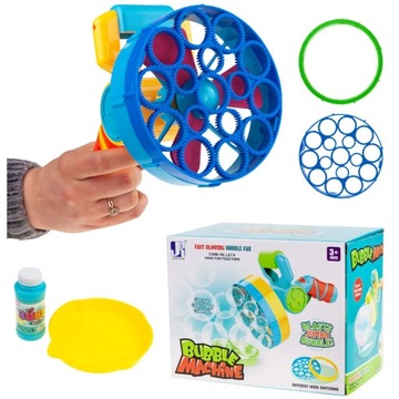 PISTOLET DO BANIEK MIOTACZ ZESTAW AUTOMAT + PŁYN