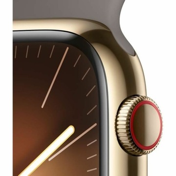 Умные часы Apple Series 9, коричневое золото, 45 мм