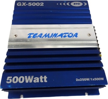 Terminator gx-5002 rto 500W Power amplifier wzmacniacz samochodowy sprawny