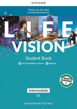 LIFE VISION Intermediate B1 Student's Book+e-book
