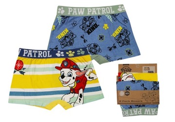PSI PAW PATROL SUPER BOKSERKI CHŁOPIĘCE BIO BAWEŁNA ZESTAW 2-PAK 6/8LAT