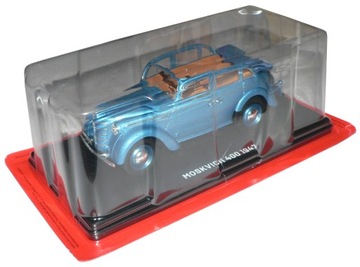 Kultowe auta PRL 1:24 MOSKWICZ 400 1947 - MOSKVICH