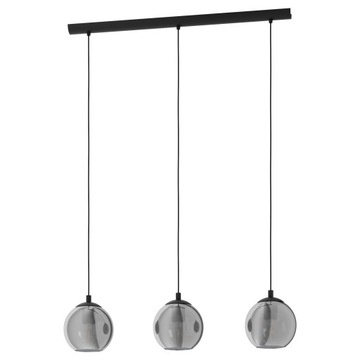 Lampa wisząca Eglo Ariscani Klosze szklane dymione