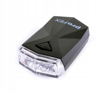 ВЕЛОСИПЕДНЫЙ ПЕРЕДНИЙ ФОНАР STAR 4, ЧЕРНЫЙ