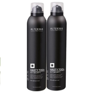2x ALTER EGO HASTY TOO HI-T SPRAY CHRONIĄCY WŁOSY PRZED TEMPERATURĄ 300ml