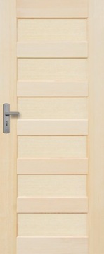 DRZWI WEWNĘTRZNE MANHATTAN RADEX SOSNOWE PEŁNE 80