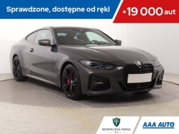BMW Seria 4 G22-23-26 Coupe 2.0 430i 245KM 2022 BMW 4 430i xDrive, Salon Polska, Serwis ASO, 4X4