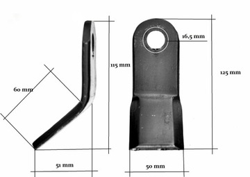Bijak typ Y STARK KELLFRI SANKO EFGC AG AGF 16 mm