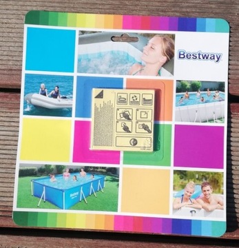КОМПЛЕКТ ДЛЯ РЕМОНТА БАССЕЙНА BESTWAY ПАТЧИ 10X