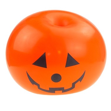 BALONY HALLOWEEN LED 5SZT DYNIE ŚWIECĄCE DEKORACJE POMARAŃCZOWE