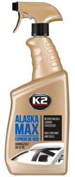 K2 Alaska MAX 700ML Odmrażacz do Szyb Zamków 700ML