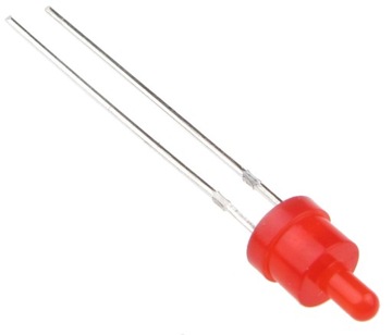 Dioda LED 2mm czerwona (2 szt.) /1158-2