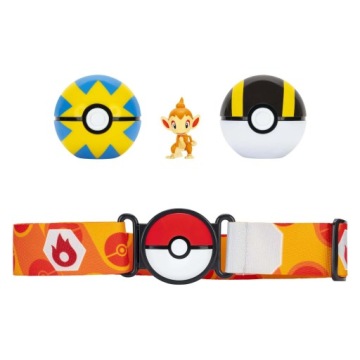 Pokémon - Ремінець з Poké Ballem Clip 'n' Go (Шимпчар і Ультралл)