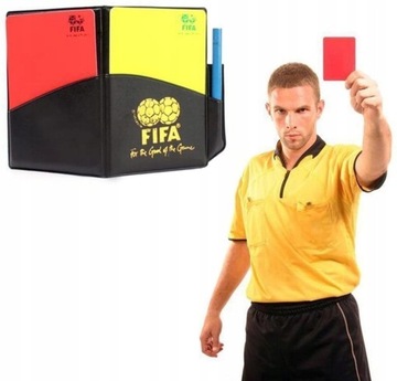 НАБОР МЕГА ФУТБОЛЬНОГО СУДЬИ БАННЕРЫ КАРТОЧКИ СУДЕЙСКИЙ СВИСТОК