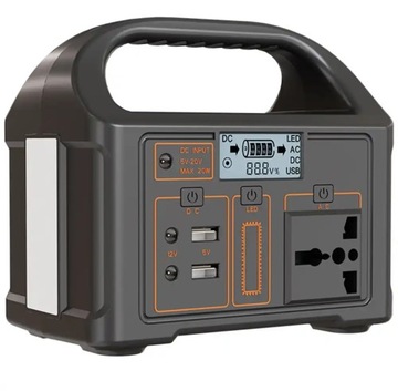 Przenośna Stacja 220v Zasilania Power Bank Pr