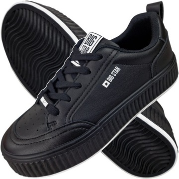 Buty Sportowe damskie Big Star trampki na platformie z EkoSkóry NN274255 41