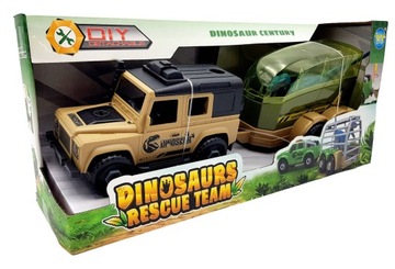 ДЖИП ВНЕДОРОЖНИК НА РАЗБОРКУ С ПРИЦЕПОМ Фигурки ОТВЕРТКА