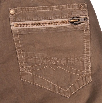 MUSTANG spodnie KHAKI jeans COOPER_ W32 L32