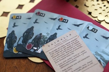 KARTY PROMO do gry Valhalla Dawcy Krwi (Go On Board) Krewni Pyrkonu 2019 PL