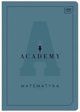 ZESZYT A5 w kratkę Academy do matematyki 60 kartek
