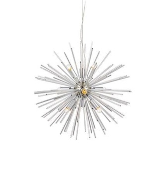 Lampa wisząca SOLEIL 9L srebrny 108049 Markslojd