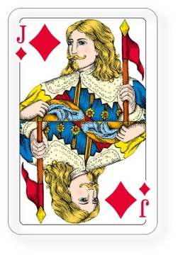 Классические 55 игральных карт.