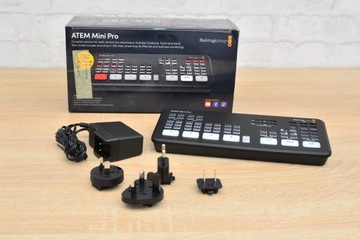 Поврежденный Blackmagic Design Atem Mini Pro, в разобранном виде