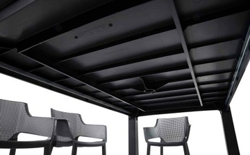 Набор столов и стульев для террасы Elisa Julie 6+1 садовая мебель