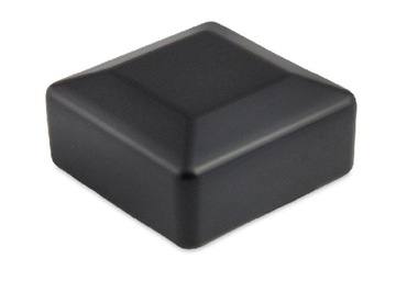 DASZEK NASADKA ZAŚLEPKA NA SŁUPEK ZEWNĘTRZNA 80X80 mm CZARNA RAL 9005