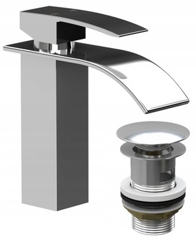BATERIA UMYWALKOWA NISKA ELVA CHROM +KLIK KLAK KWA