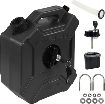 ZBIORNIK NA WODĘ PALIWO KANISTER 5 LITRÓW Z MOCOWANIEM QUAD ATV JEEP