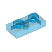 LEGO Płytka 1x2 TDBlue 3023 4130375 4260426 6240215 1szt N