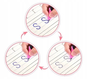 КНИГИ ДЛЯ ОБУЧЕНИЯ ПИСАНИЮ, СЧЕТУ, РИСОВАНИЮ ДЕТЕЙ, ВОЛШЕБНЫЕ, 4 ​​шт.